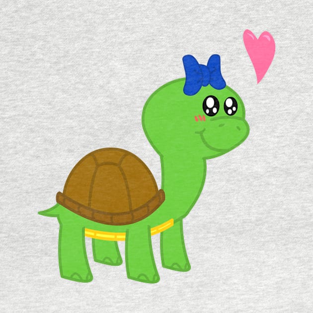 Turtle Love Girl by Dromus